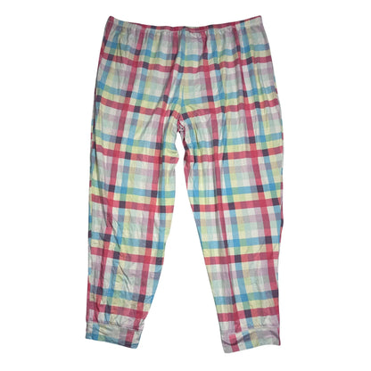 Secret Treasures® Multicolor Check Lounge Pajama Bottom(2XL)
