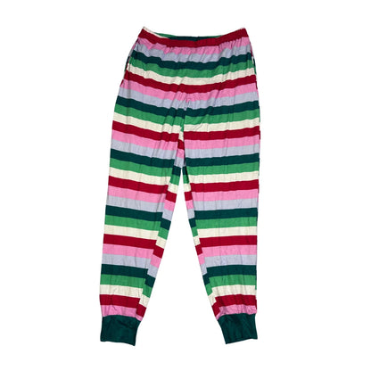 Multicolor Striped Lounge Pajama Bottom