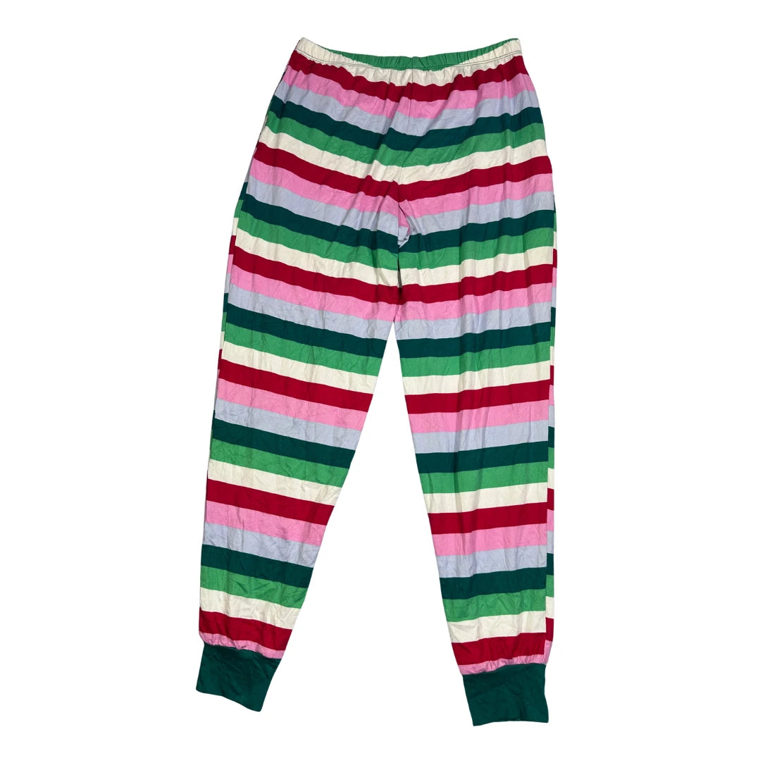 Multicolor Striped Lounge Pajama Bottom