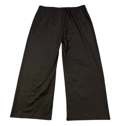 Black Wide Leg Stretch Lounge Pants