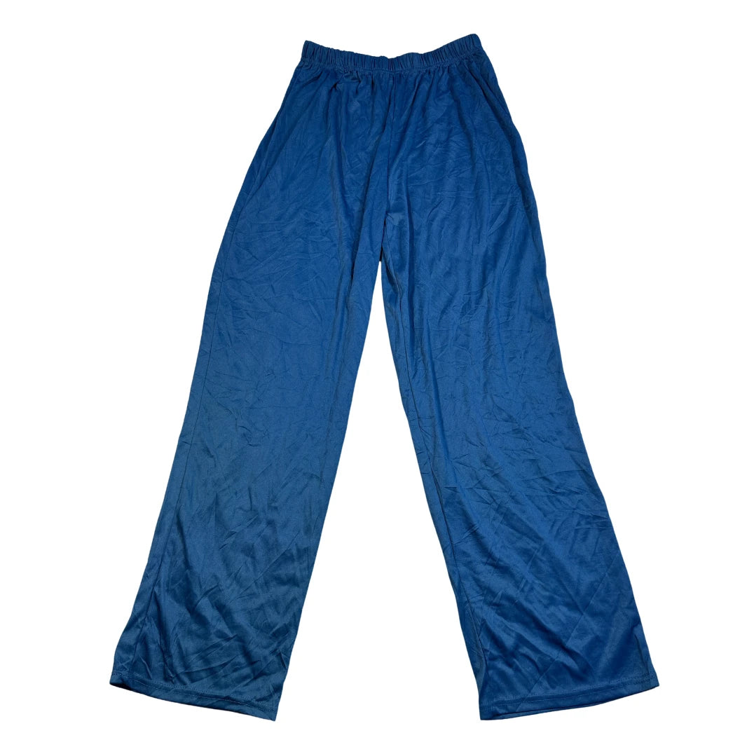 Solid Wide Leg Pants(M)