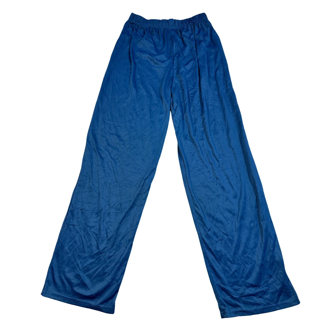 Solid Wide Leg Pants(M)