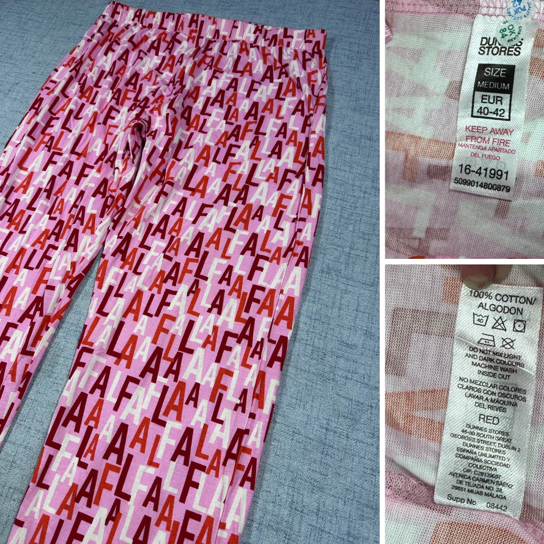 Dunnes Stores® Printed Cotton Pajama Pants-M