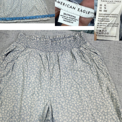 American Eagle® Floral Wide Leg Pants-XL