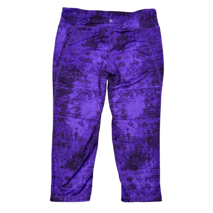 Tangerine® Purple Printed Leggings(XL)