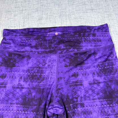Tangerine® Purple Printed Leggings(XL)