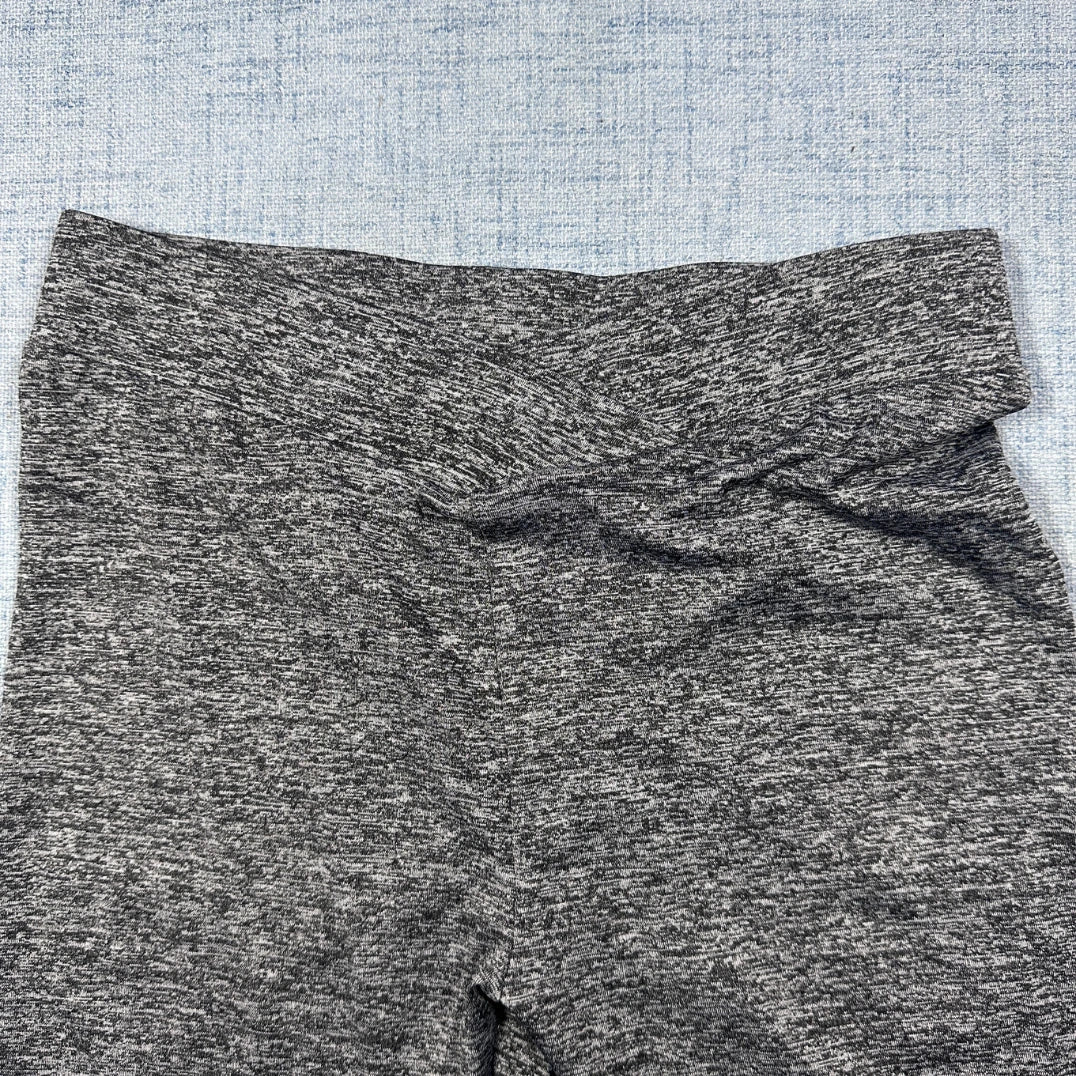 Heather Grey High Rise Leggings-XS