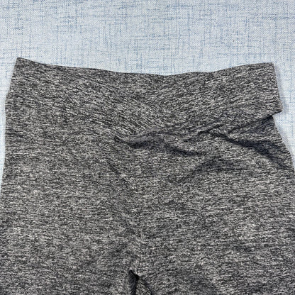 Heather Grey High Rise Leggings-XS