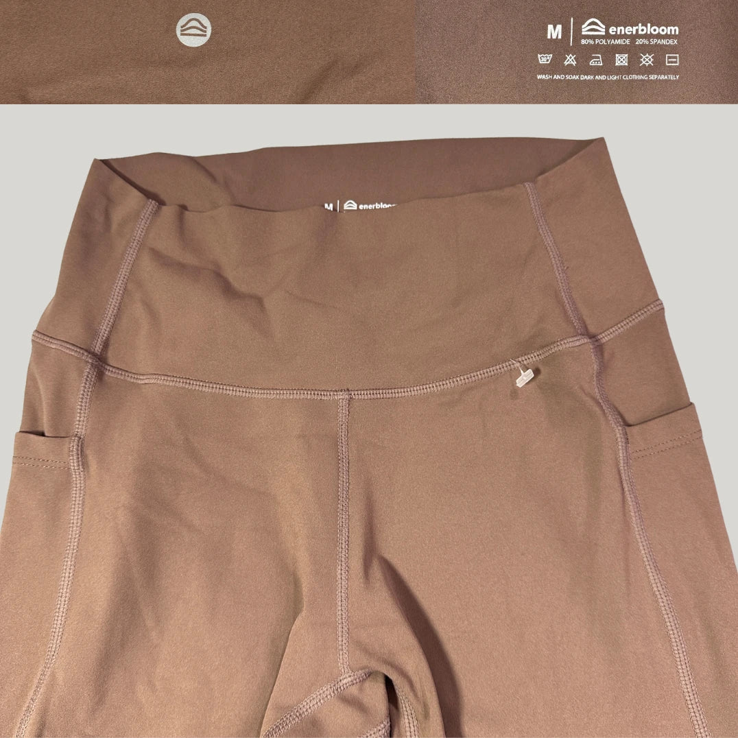 Enerbloom® Brown Leggings Pocket-M