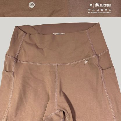 Enerbloom® Brown Leggings Pocket-M
