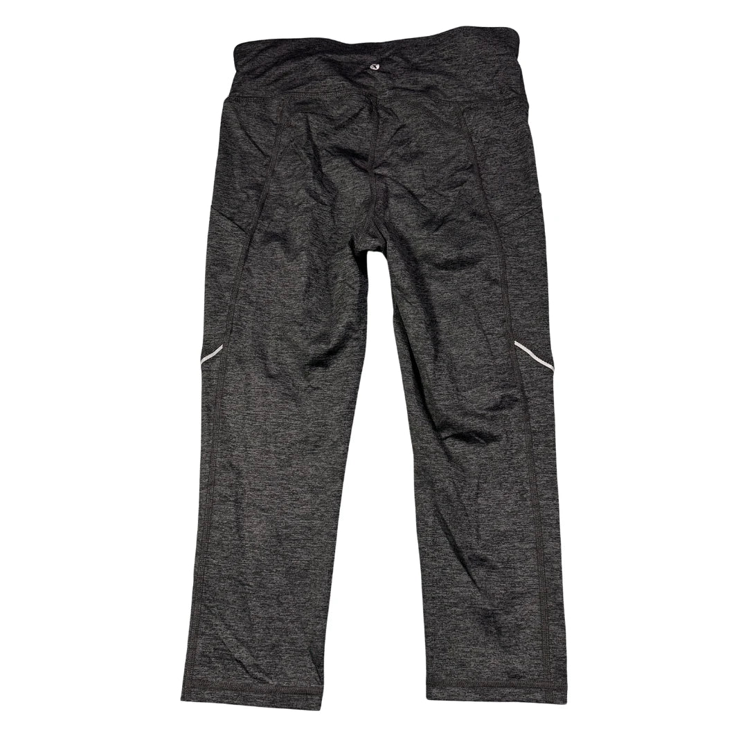 Xersion® Gray Capri Leggings Reflective-S