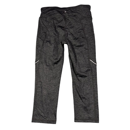 Xersion® Gray Capri Leggings Reflective-S
