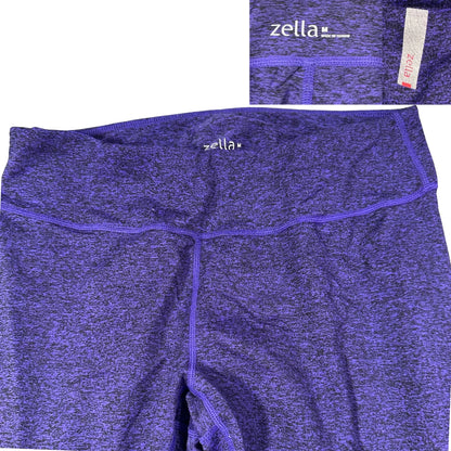 Zella® Purple Leggings Heathered-M