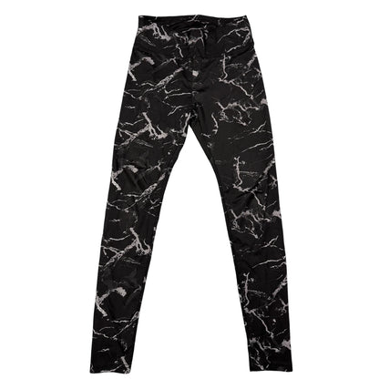 Unbranded Black Marble Leggings Printed-S