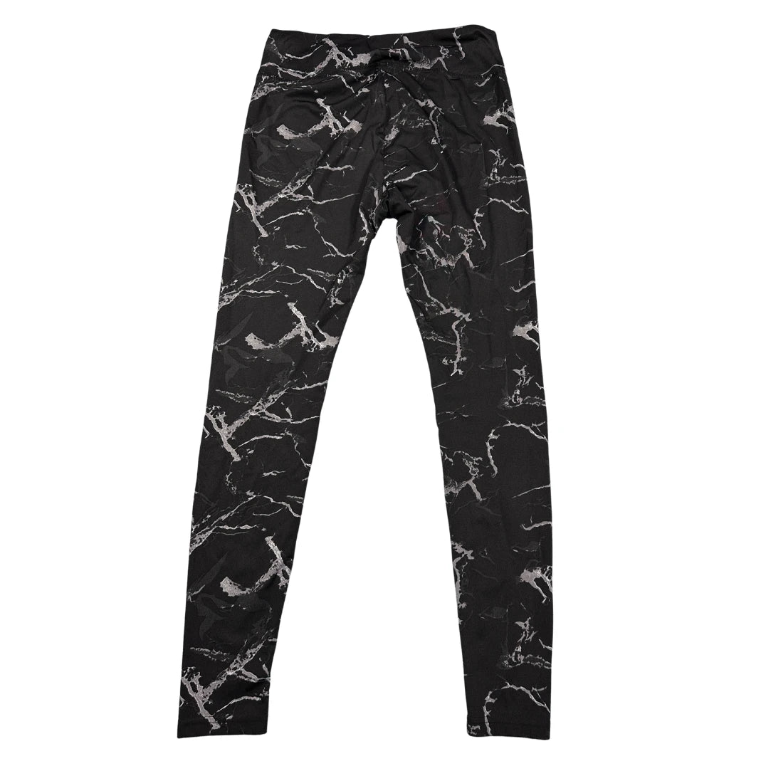 Unbranded Black Marble Leggings Printed-S