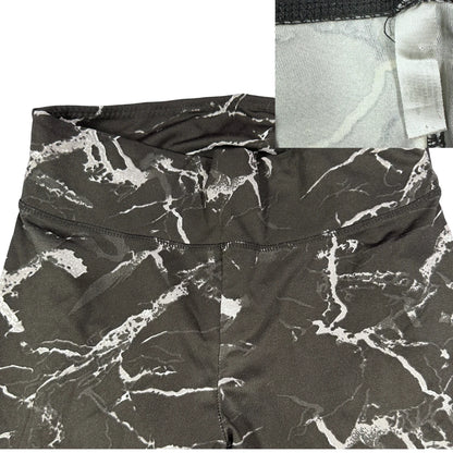 Unbranded Black Marble Leggings Printed-S