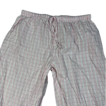 George® Pink Check Pajama Pants-M