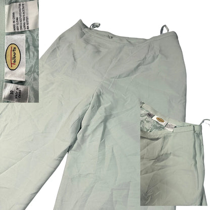 Talbots® Mint Wide Leg Trousers-M