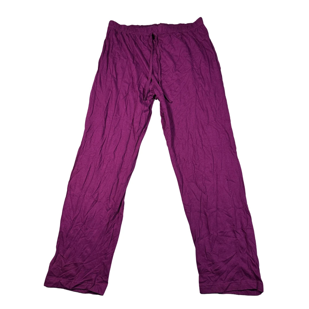Pretty Secrets® Purple Lounge Pants Drawstring-XL