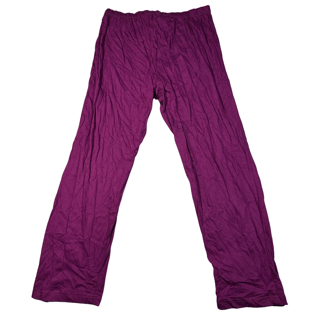 Pretty Secrets® Purple Lounge Pants Drawstring-XL
