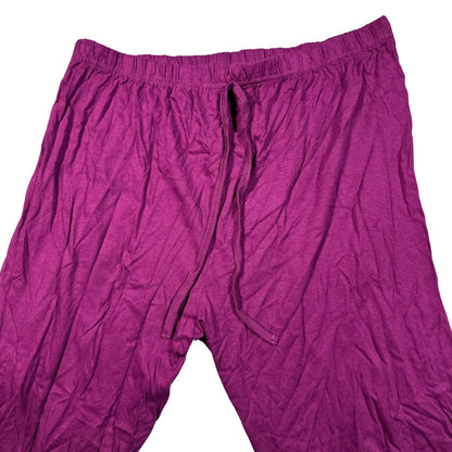 Pretty Secrets® Purple Lounge Pants Drawstring-XL
