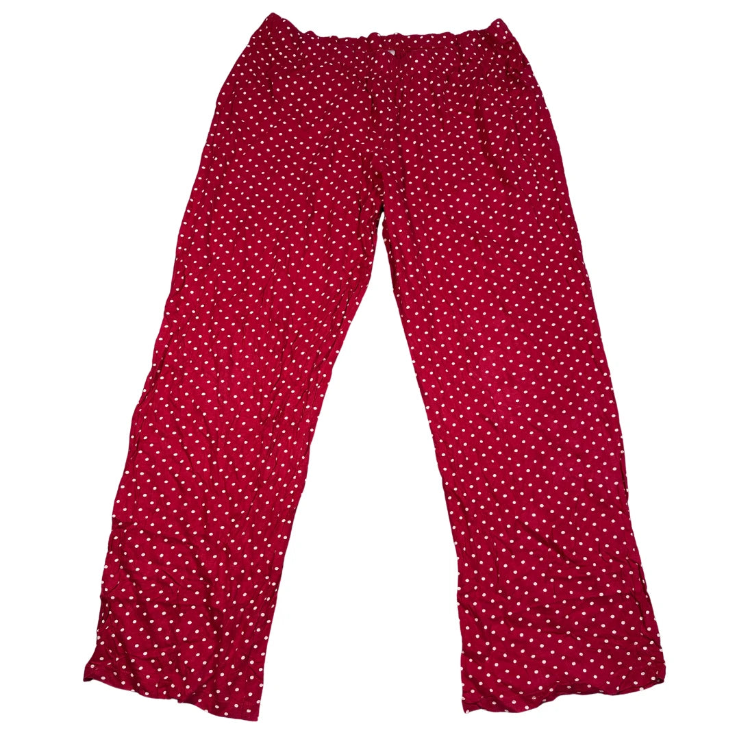 F&F® Red Polka Dot Pajama Pants-L