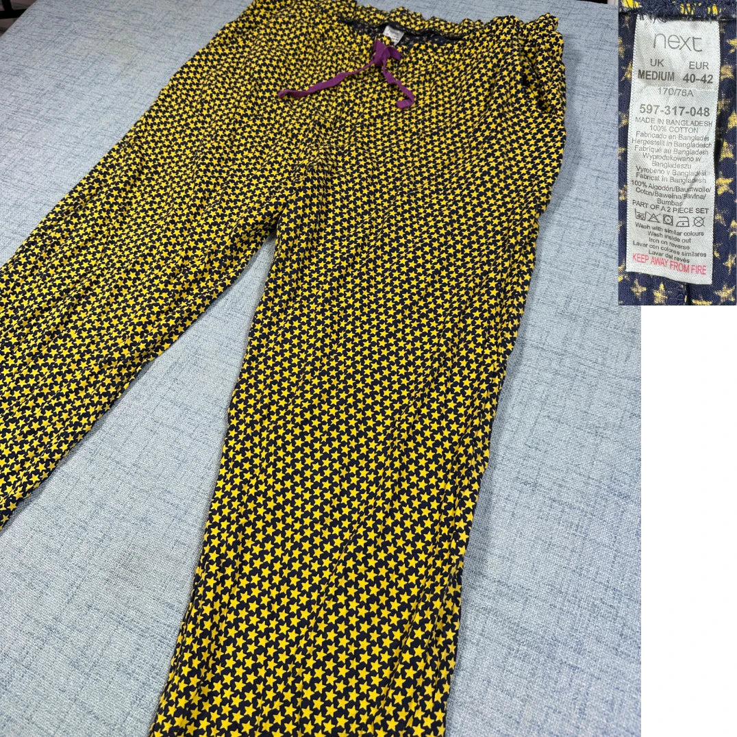 Next® Yellow Star Pajama Pants-M