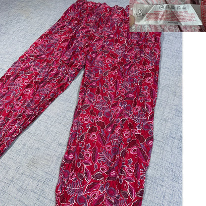 Primark® Red Floral Pajama Pants-M