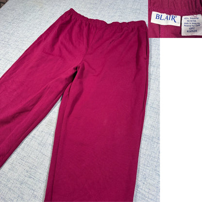 Blair® Magenta Lounge Pants Solid-L