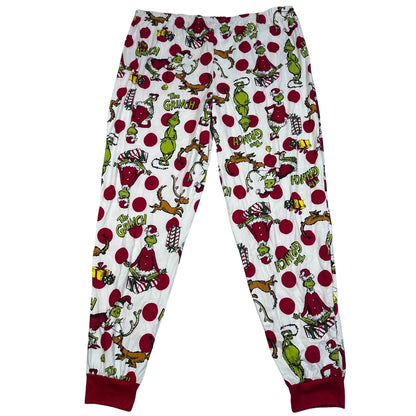 Unbranded White Pajama Pants Grinch-XL