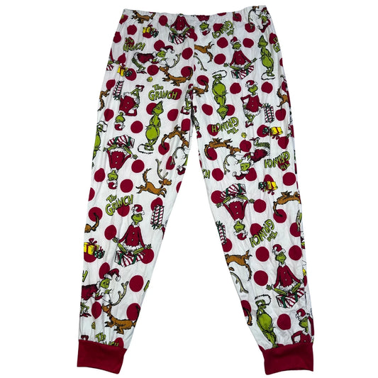 Unbranded White Women's Pants Grinch-XL Ladies Bottom