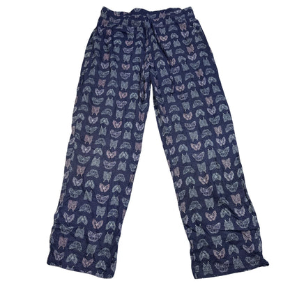 Sonoma® Navy Butterfly Pajama Pants-M