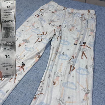 Carter's White Women's Ballerina Print-M Ladies Bottom