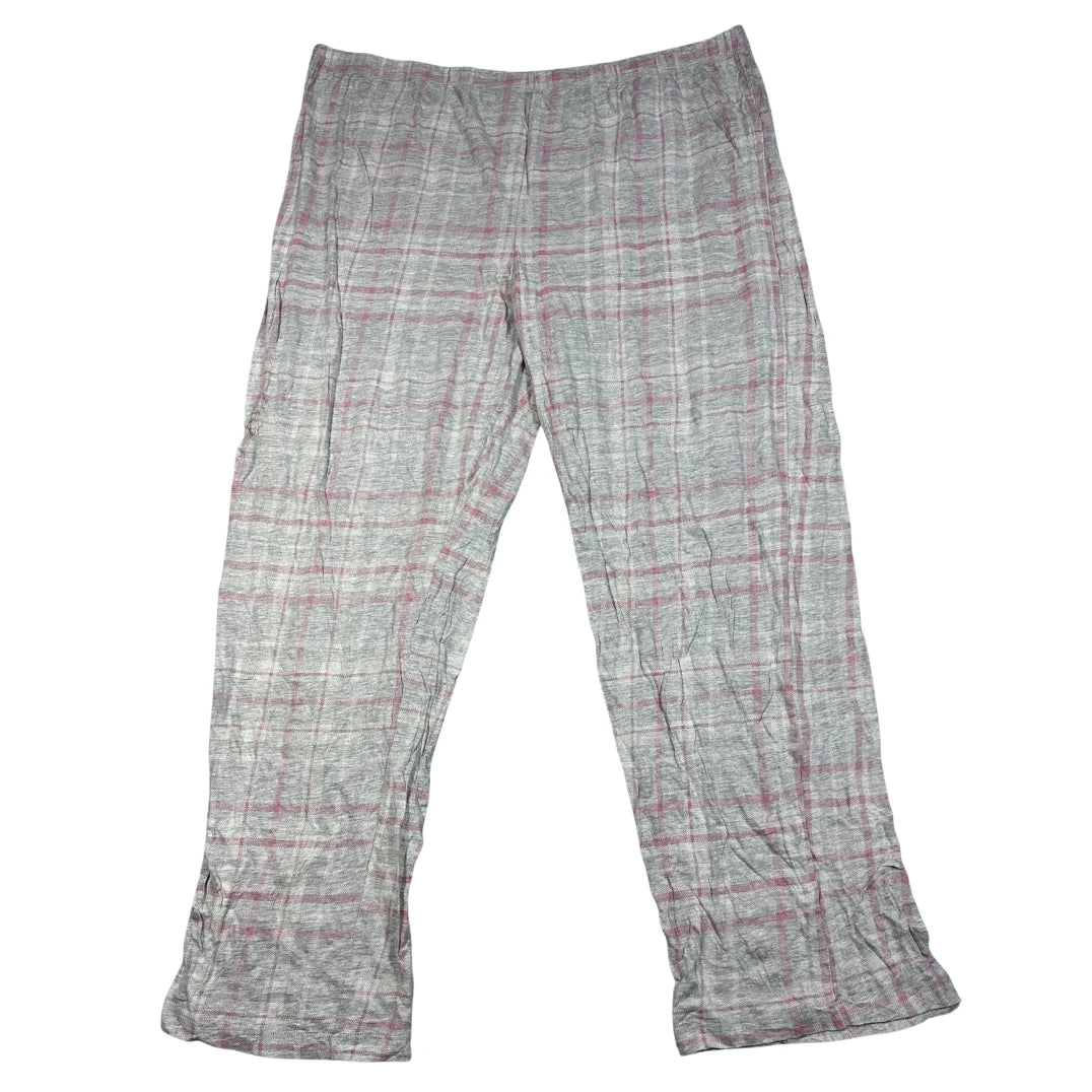M&S Grey Women's Check Pattern-L Ladies Bottom