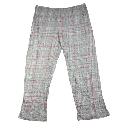 M&S Grey Women's Check Pattern-L Ladies Bottom