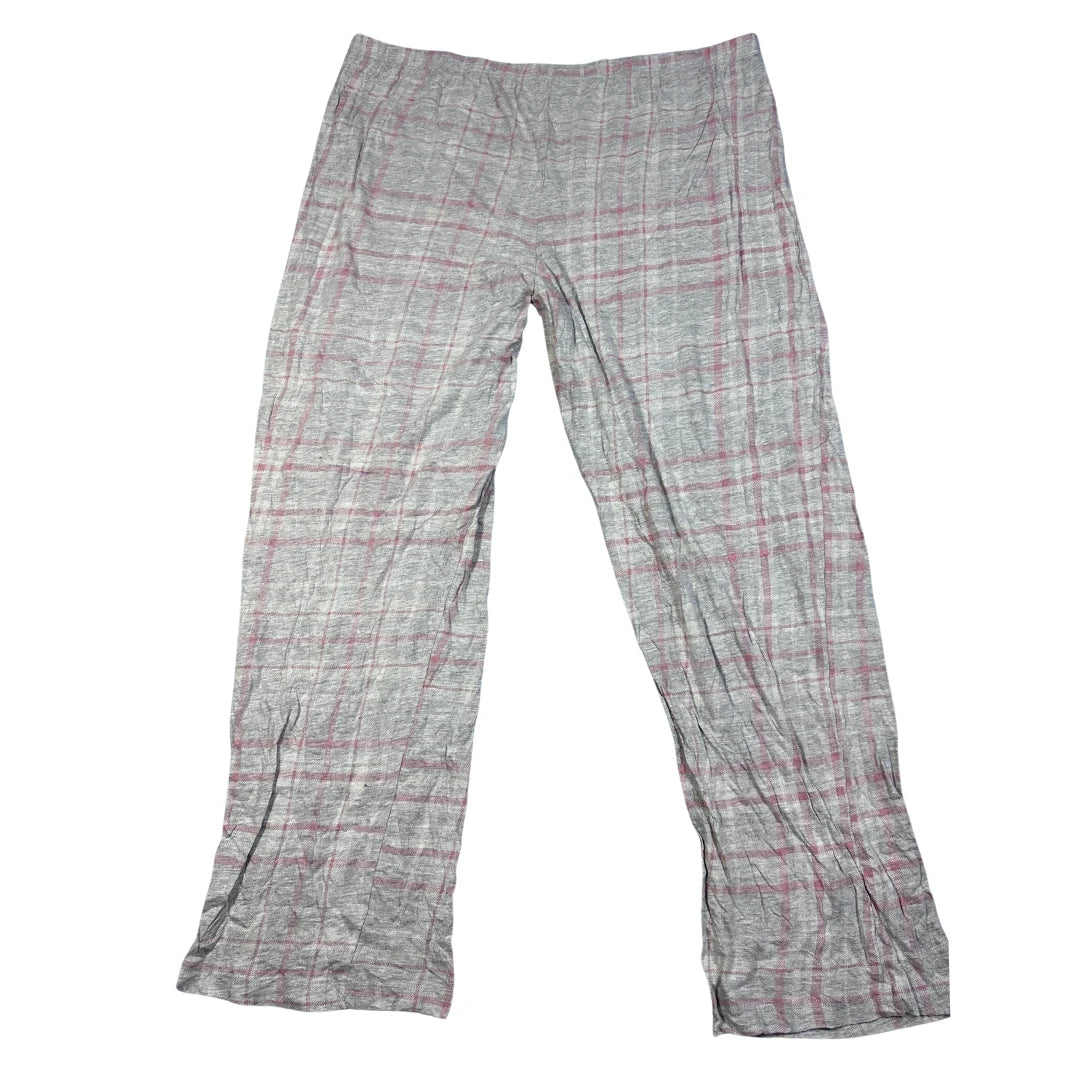 M&S Grey Women's Check Pattern-L Ladies Bottom