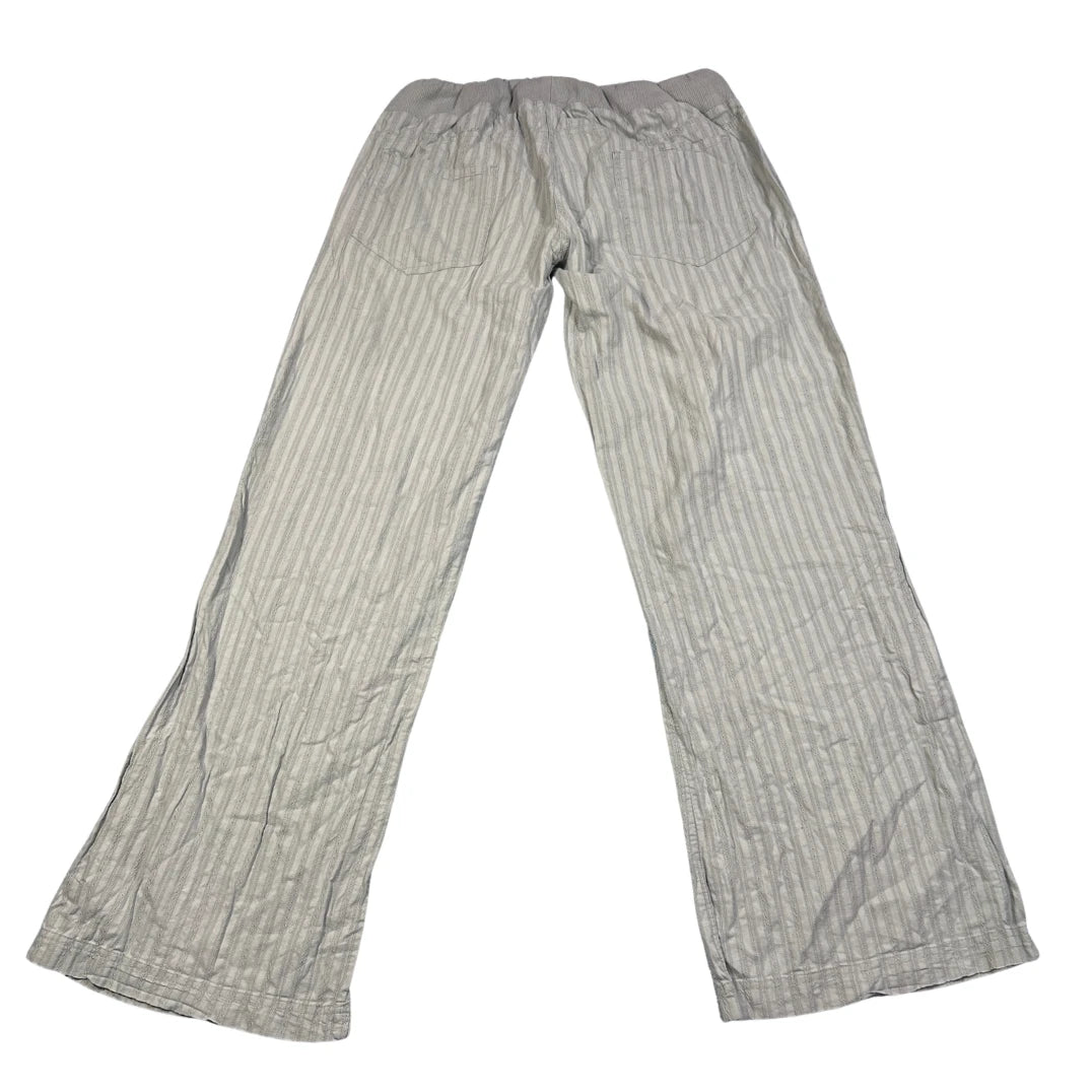 Clockhouse Grey Women's Textured Stripe-XL Ladies Bottom