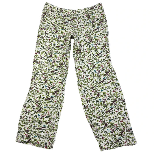 M&S® Cream Sleep Pants Floral-L