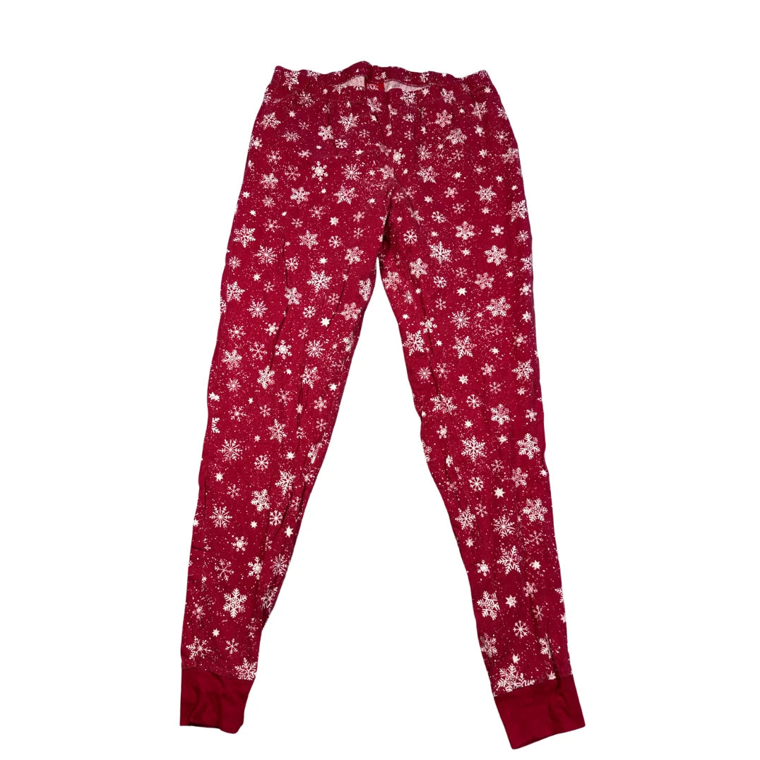 Family PJs® Red Sleep Pants Snowflake-S