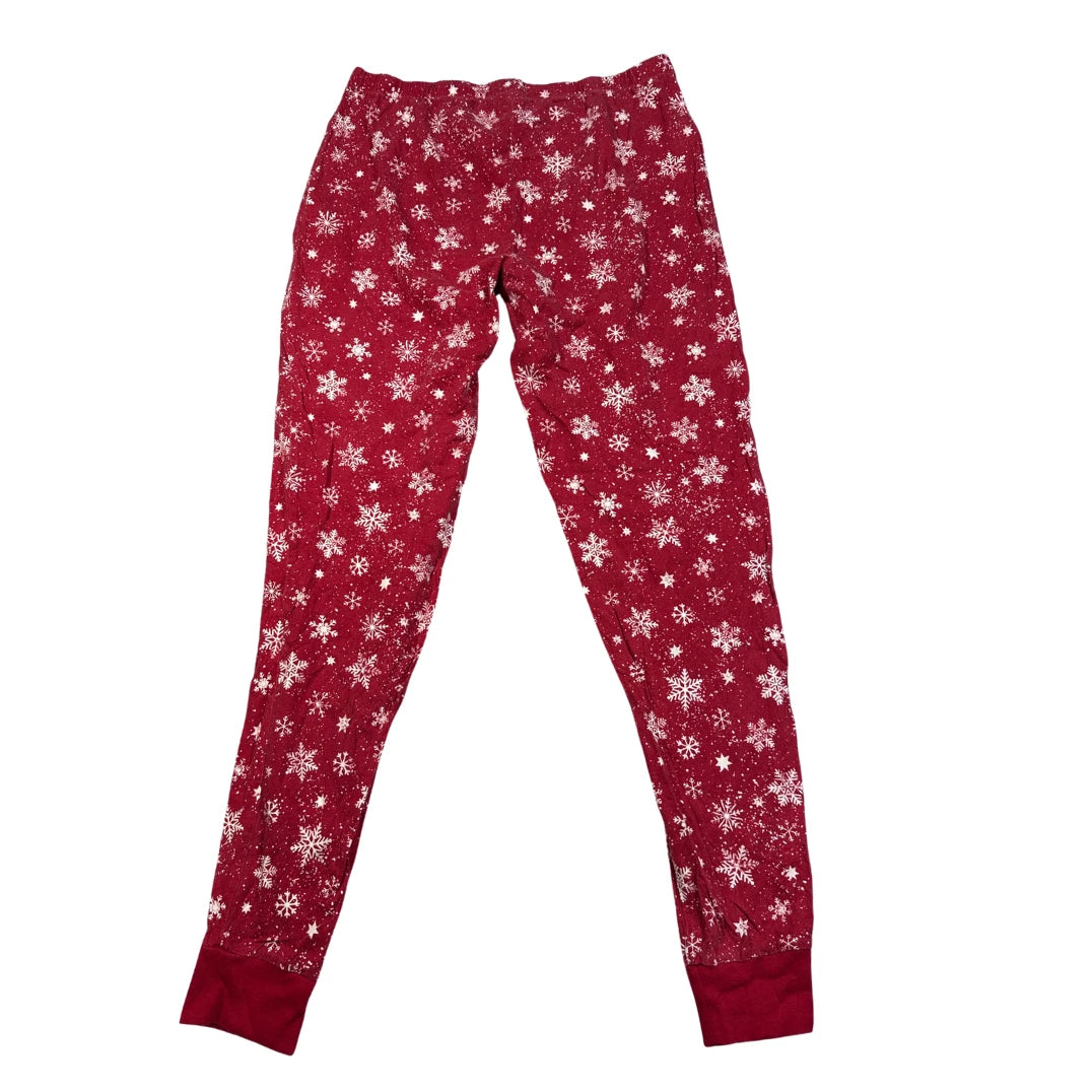 Family PJs® Red Sleep Pants Snowflake-S