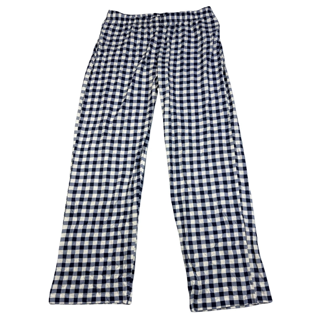 F&F® Blue Check Pajama Pants-M
