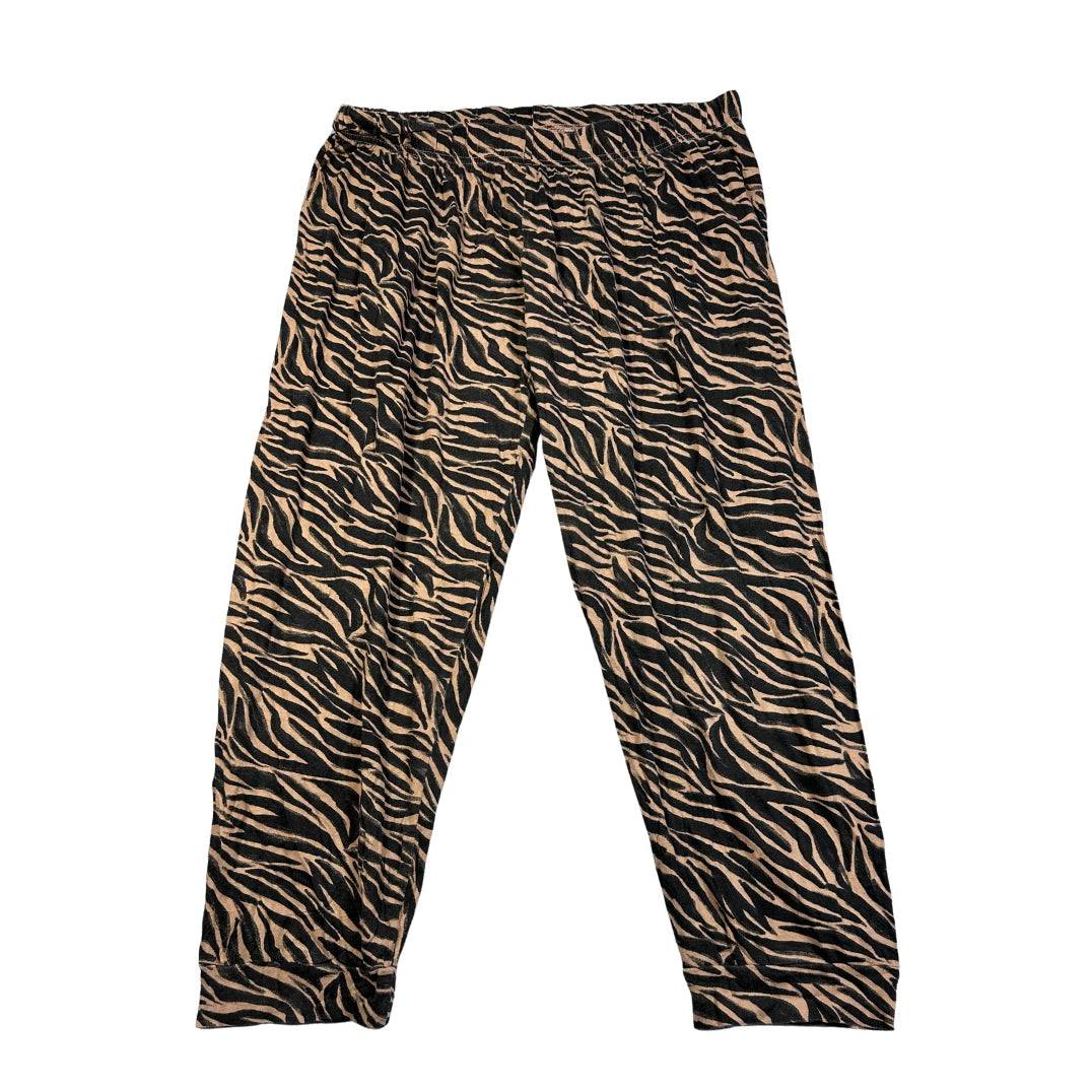 Primark Cares® Brown Pajama Pants Zebra-L