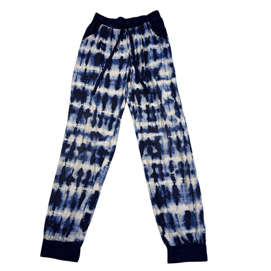 Kristin Nicole® Blue Lounge Pants Tie Dye-XS