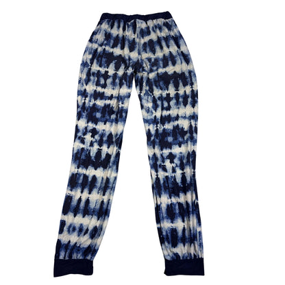 Kristin Nicole® Blue Lounge Pants Tie Dye-XS
