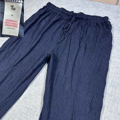 Tu® Navy Sleep Pants Drawstring-M