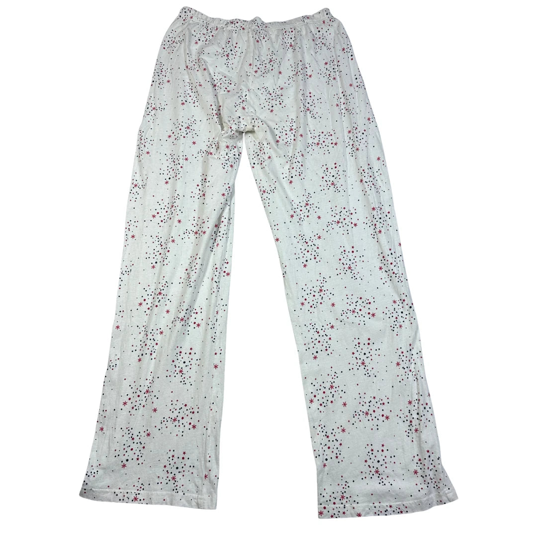 F&F® White Sleep Pants Printed-M