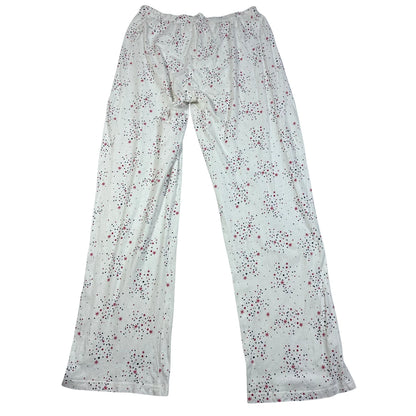 F&F® White Sleep Pants Printed-M