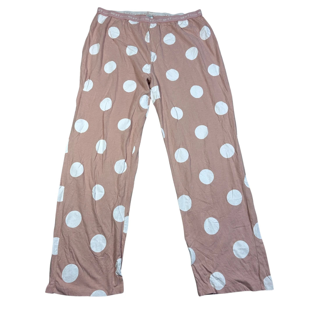 Next® Pink Pajama Pants Polka-L