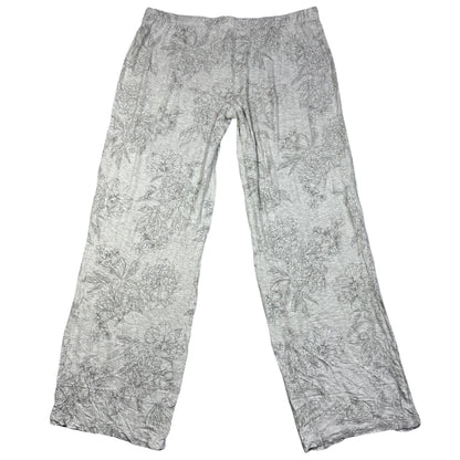 George® Grey Floral Lounge Pants-XL