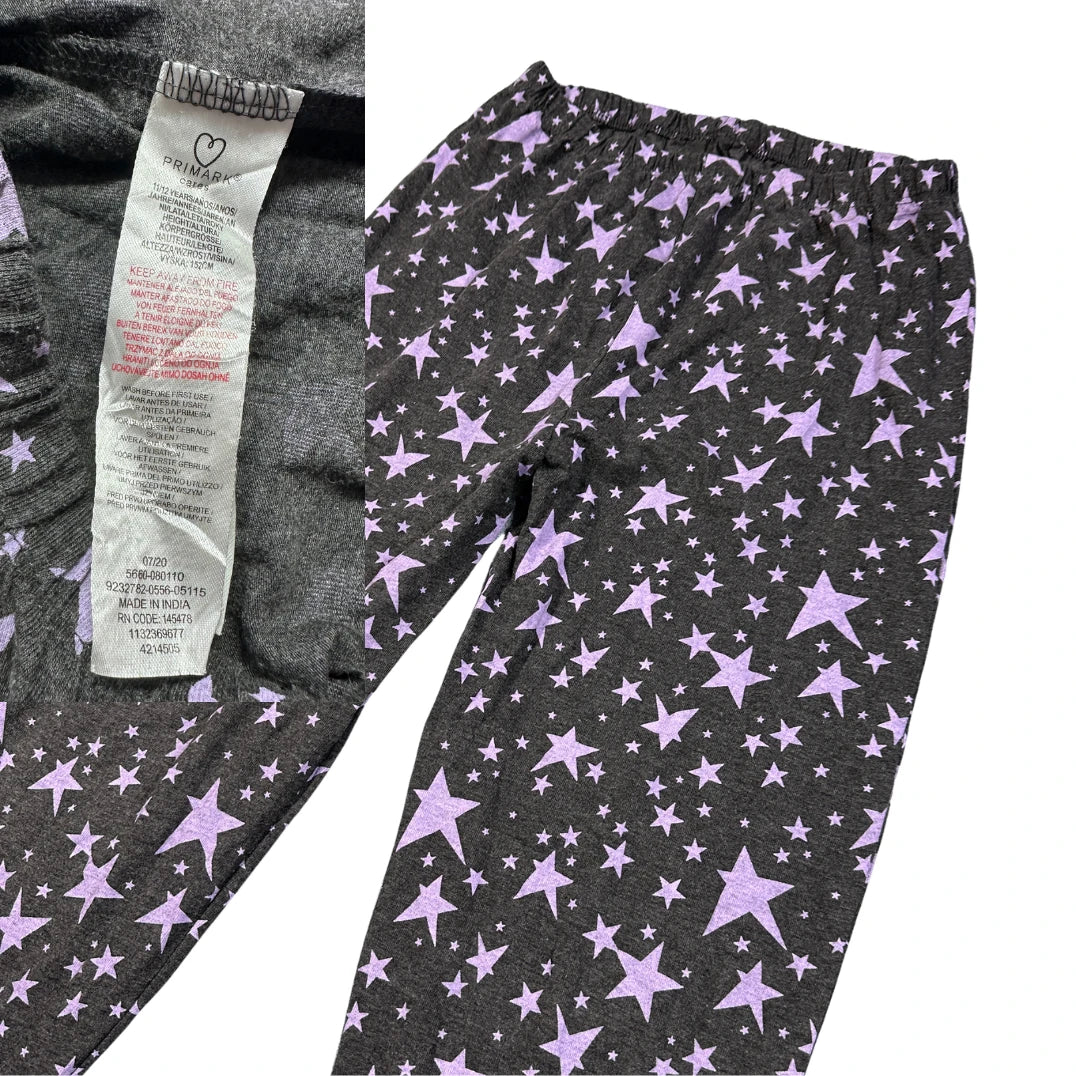 Primark® Black Star Print Joggers-S